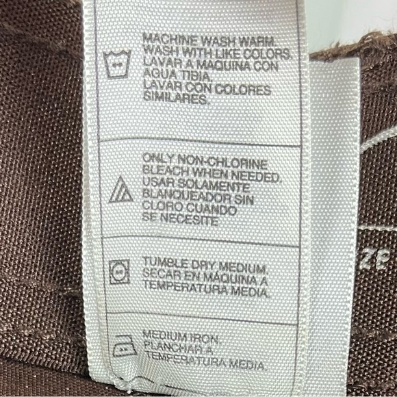 Just My Size 16W Fudge Stripe Dress Pant Career Teacher Y2K Retro Straight Leg - Picture 5 of 6